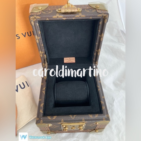 LOUIS Vuitton Monogram Watch/Bracelet Jewelry Trunk - Picture 11 of 16